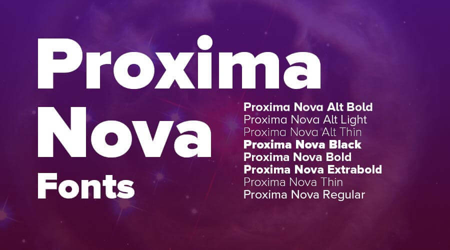 download proxima nova light free